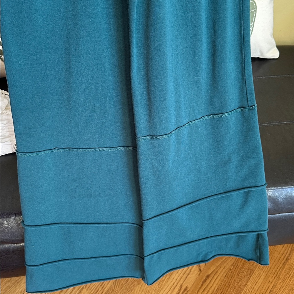 Matilda Jane women’s Flinn pants- teal green/ Small